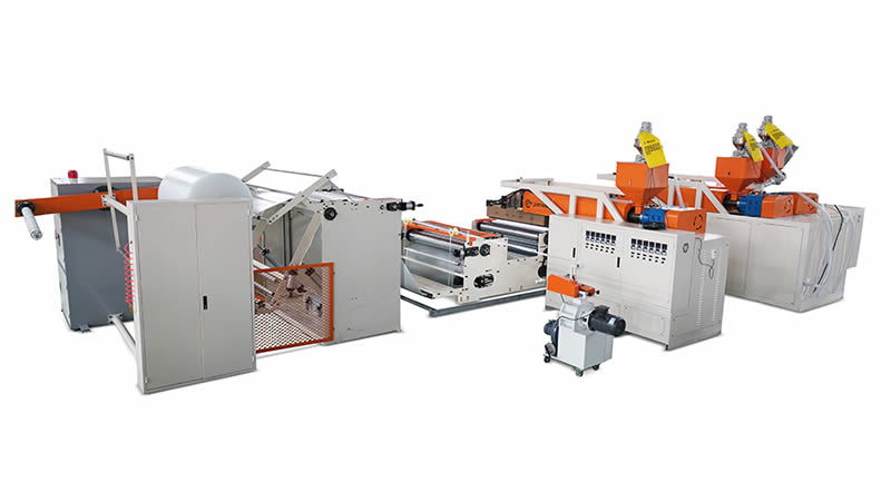 3-layer Air Bubble Film Extrusion Line