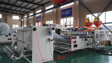 2-layer Air Bubble Film Extrusion Line