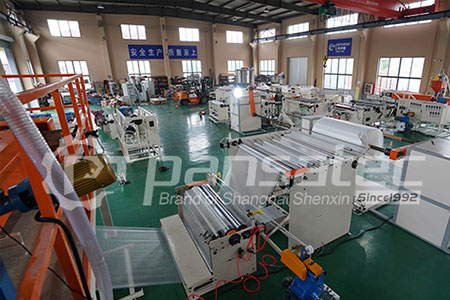 3-layer Air Bubble Film Extrusion Line
