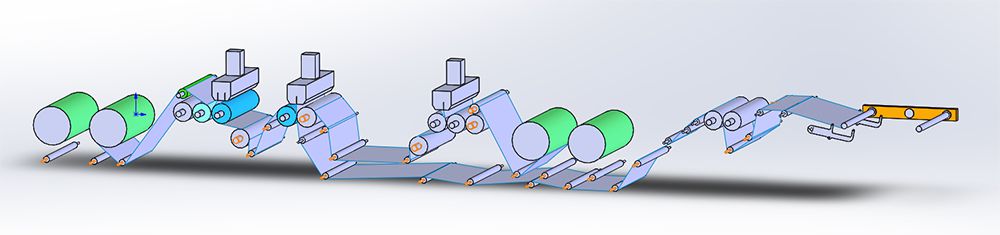 7-layer Air Bubble Film Extrusion Line