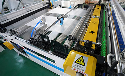 Air Bubble Bag Making Machine, 3-side Sealing